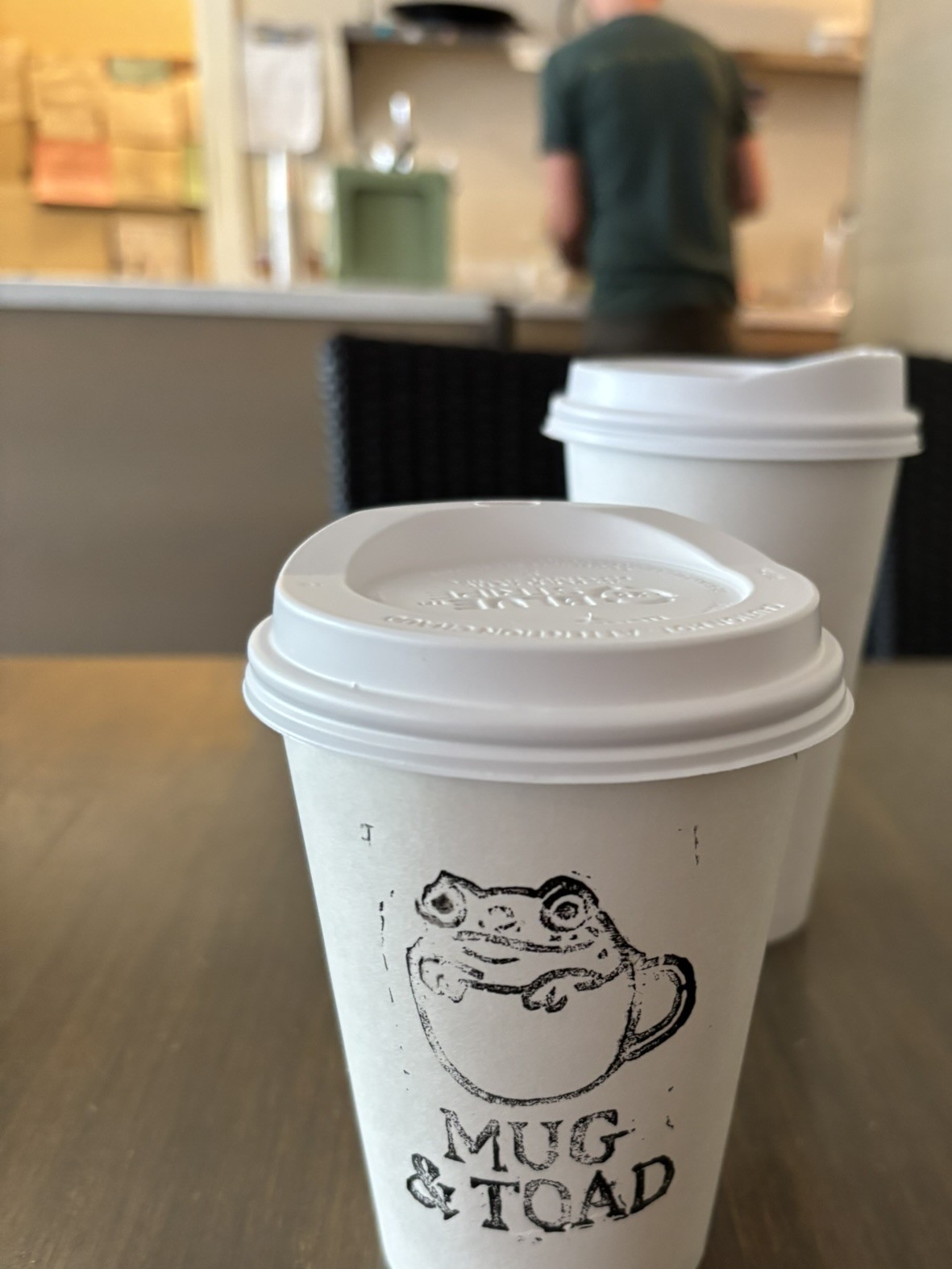 Cup with logo
